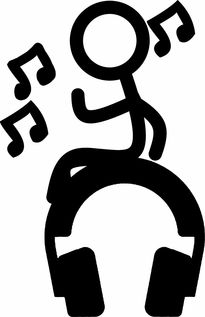 猎音者耳机品牌logo，音乐之魂的符号象征